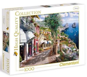 Puzzle Clementoni 1000 dílků - Capri ,  Clementoni 39257