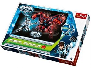 260 dílků - Max Steel - Odvážný Max   -  puzzle Trefl