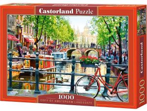 Puzzle Castorland 1000 dílků COPY : Amsterdam art 103133
