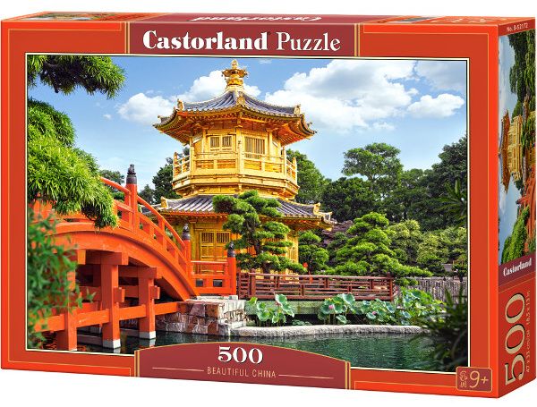 Puzzle Castorland 500 dílků - Nádhera v Číně art. 52172