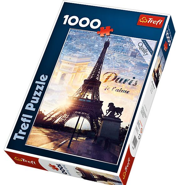 Puzzle Trefl 1000 dílků Paříž za svítání - Trefl 10394