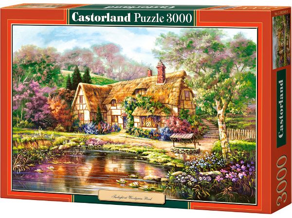 Castorland - Puzzle 3000 dílků - Malovaná chaloupka 300365