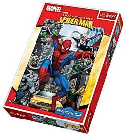 Trefl Puzzle Spiderman Honička v New Yorku 1000 dílků