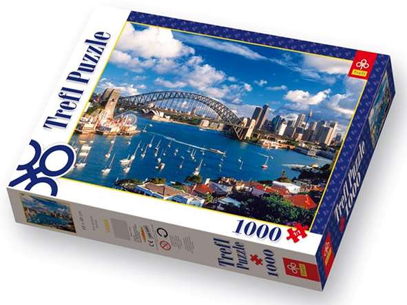 TREFL Puzzle Port Jackson Sydney Austrálie 1000 dílků