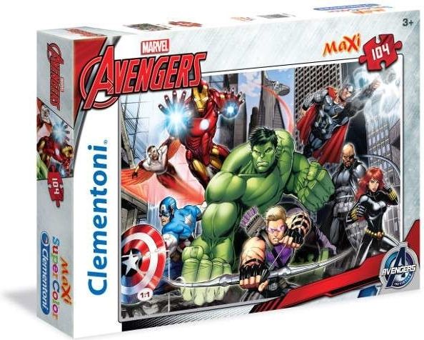 Clementoni Puzzle 23688 Avengers 104 dílků MAXI