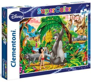 Clementoni Puzzle 29713  Kniha džunglí   250 dílků