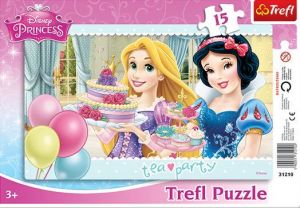 Deskové puzzle Trefl 15 dílků - 31210 - Princezny