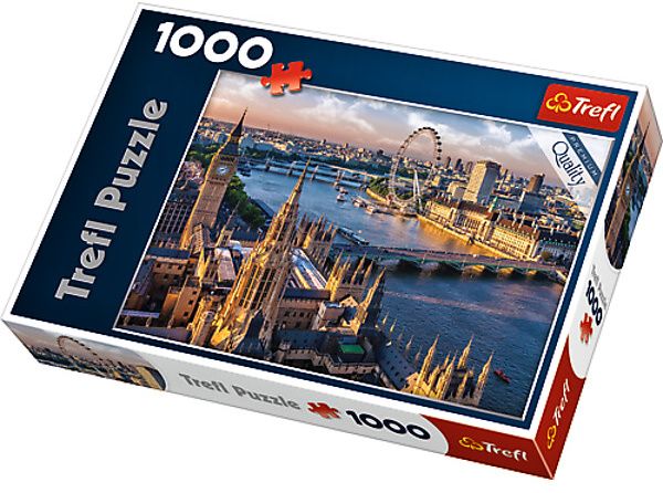 Puzzle Trefl 1000 dílků Londýn - Trefl 10404