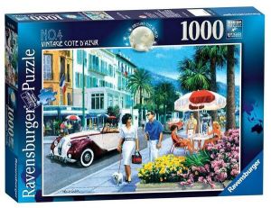 RAVENSBURGER Puzzle Azurové pobřeží 1000 dílků 193820