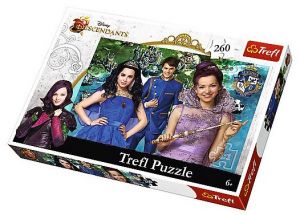 TREFL Puzzle 13199 - Descendants  - Před plesem   260 dílků