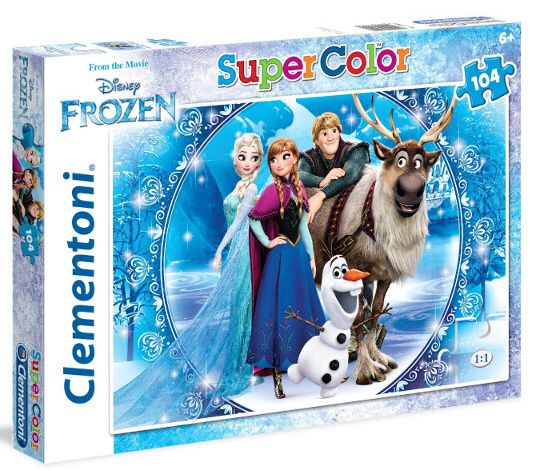 Puzzle Clementoni - 104 dílků - Frozen 27956
