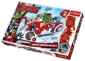 Puzzle TREFL 15 dílků MAXI  Magic Decoc -  Avengers  14612