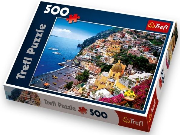 TREFL Puzzle 500 dílků - Město Positano Itálie 37145