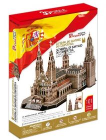 3 D PuzzlePuzzle  CubicFun -  Katedrála Santiago de Compostela  101 dílků   20184