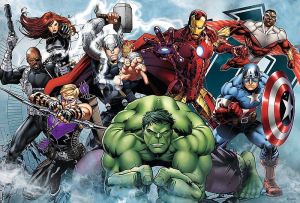 Puzzle Trefl 100 dílků - Avengers - Do akce 16272