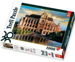 1000 dílků Kostel Svatého Eustacha - Paříž - puzzle Trefl 10250