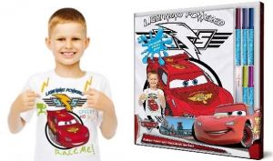 Tričko k vymalování - Cars 110 cm TM Toys