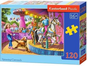 Puzzle Castorland 120 dílků - Kolotoče    13135