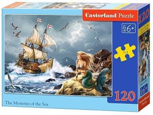Puzzle Castorland 120 dílků - Loď na moři  13166