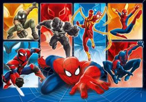 Clementoni puzzle Supercolor 60 dílků s aplikací Spiderman 26937