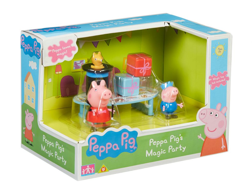 Prasátko PEPPA - playset - Magic party IMC Toys