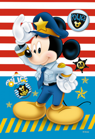 Puzzle mini 54 dílků - Trefl - Mickey Mouse 19555