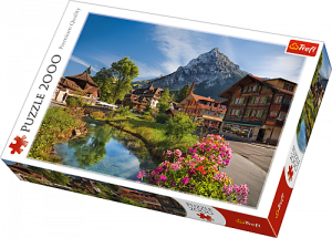 Puzzle Trefl 2000 dílků - Alpy v létě   27089