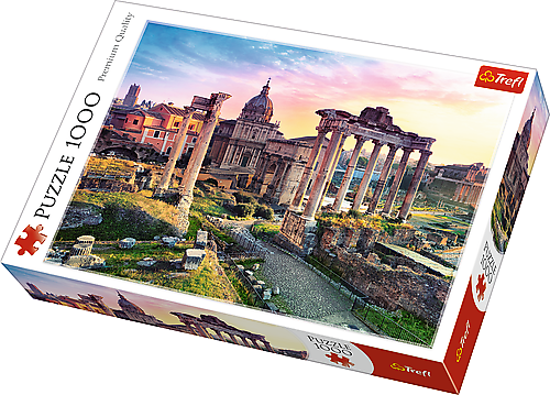 TREFL Puzzle 1000 dílků Forum Romanum Řím 10443