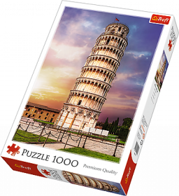 TREFL Puzzle 1000 dílků Šikmá věž v Pise Itálie  10441