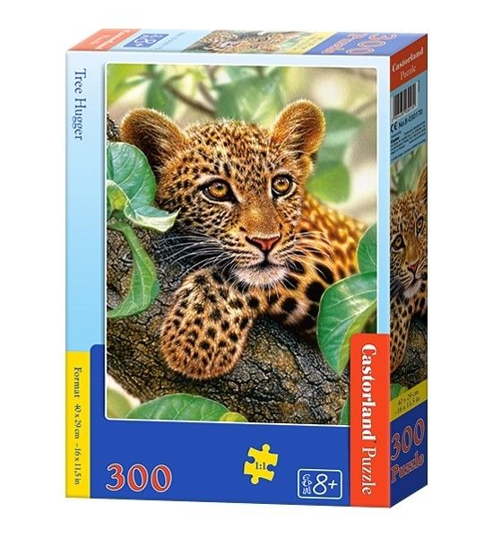 Puzzle Castorland 300 dílků - Leopard na stromě 030170