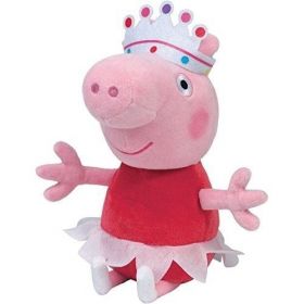 TY Beanie Babies - Peppa Pig - prasátko Pepina  Balerína -  15 cm plyšák - plyšová hračka