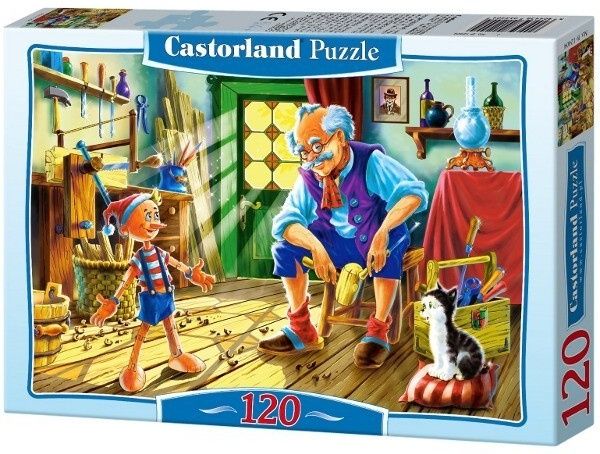Puzzle Castorland 120 dílků - Pinokio 12787