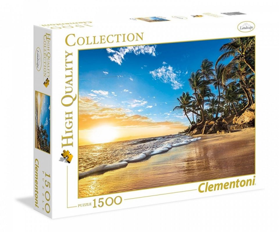 Puzzle Clementoni 1500 dílků - Svítání v tropech 31681