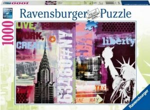 Puzzle Ravensburger 1000 dílků - New York    196135