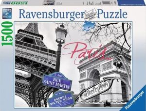 puzzle Ravensburger  1500 dílků - Paříž má láska  162963