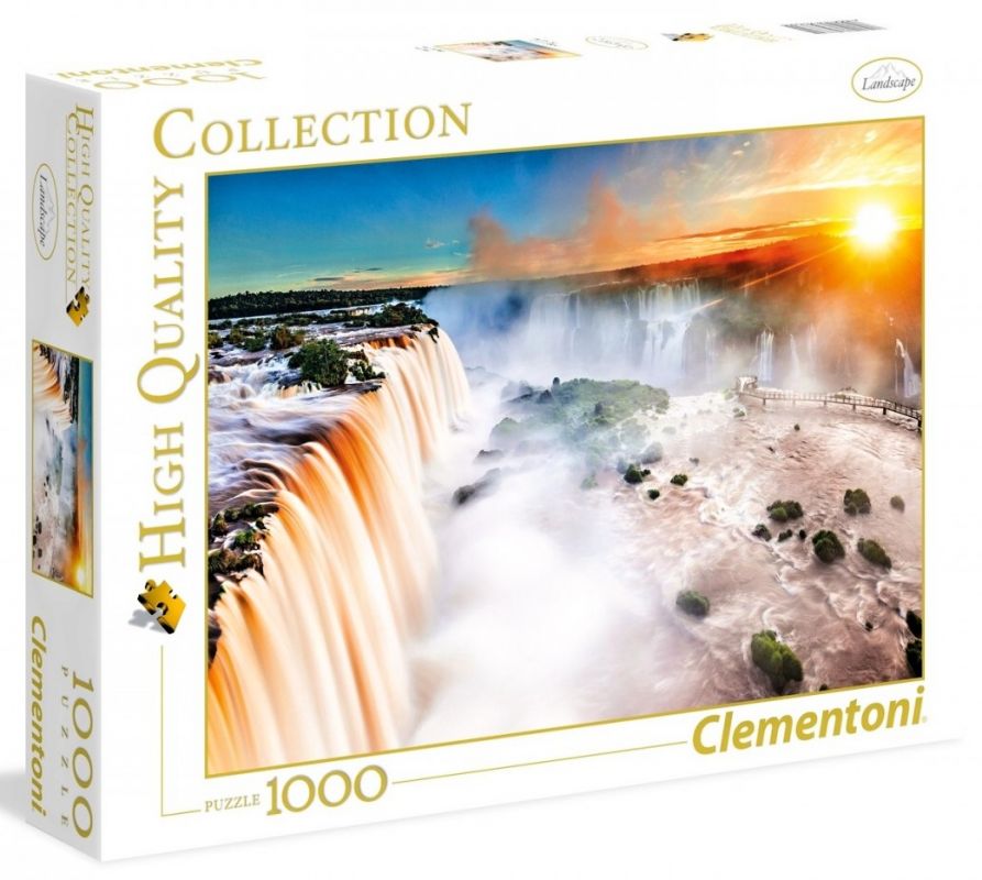Puzzle Clementoni 1000 dílků - Vodopády 39385