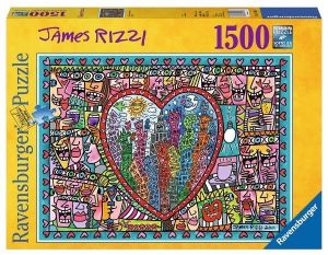 puzzle Ravensburger 1500 dílků  -  Vše co miluji   162956