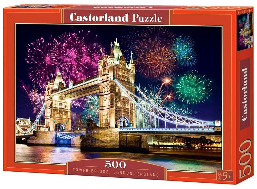 Puzzle Castorland 500 dílků - Tower Bridge - Londýn art. 52592