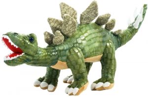 Plyšový dinosaurus - Stegosaurus tmavě zelený  43 cm  plyšák  12954