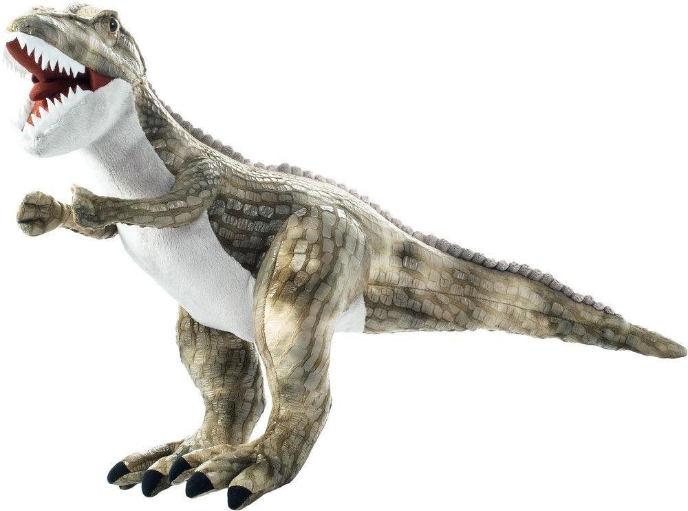 Plyšový dinosaurus - Tyrannosaurus šedý 25 cm plyšák 12951 BEPPE