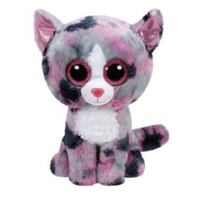 TY Beanie Boos - Lindi - růžová  kočka  37067  - 24 cm plyšák