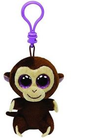 TY - Plyšový přívěšek - opička Coconut   s velkýma očima  8,5 cm