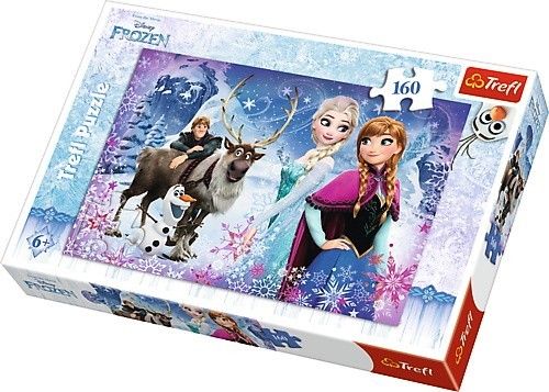 Puzzle Trefl 160 dílků - Frozen - Ledové království - Trefl 15344