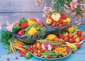 1000 dílků  zelenina a ovoce -   puzzle Ravensburger 158430