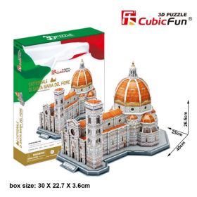CubicFun 3D puzzle - Katedrála Santa Maria del Fiore Itálie  123 dílků  - 20188 