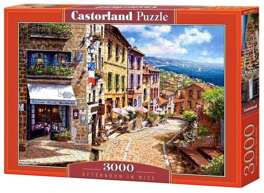 Puzzle Castorland 3000 dílků - odpoledne v Nice 300471