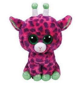 TY Beanie Boos - Gilbert - růžová žirafa   37142  - 24 cm plyšák