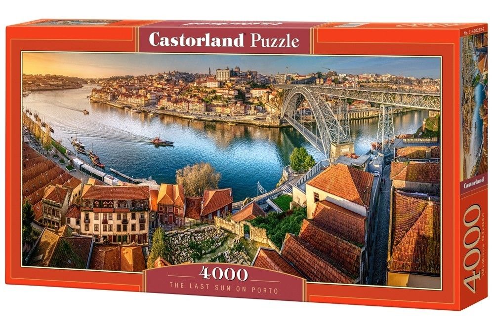 Puzzle Castorland 4000 dílků - Západ slunce v Porto 400232