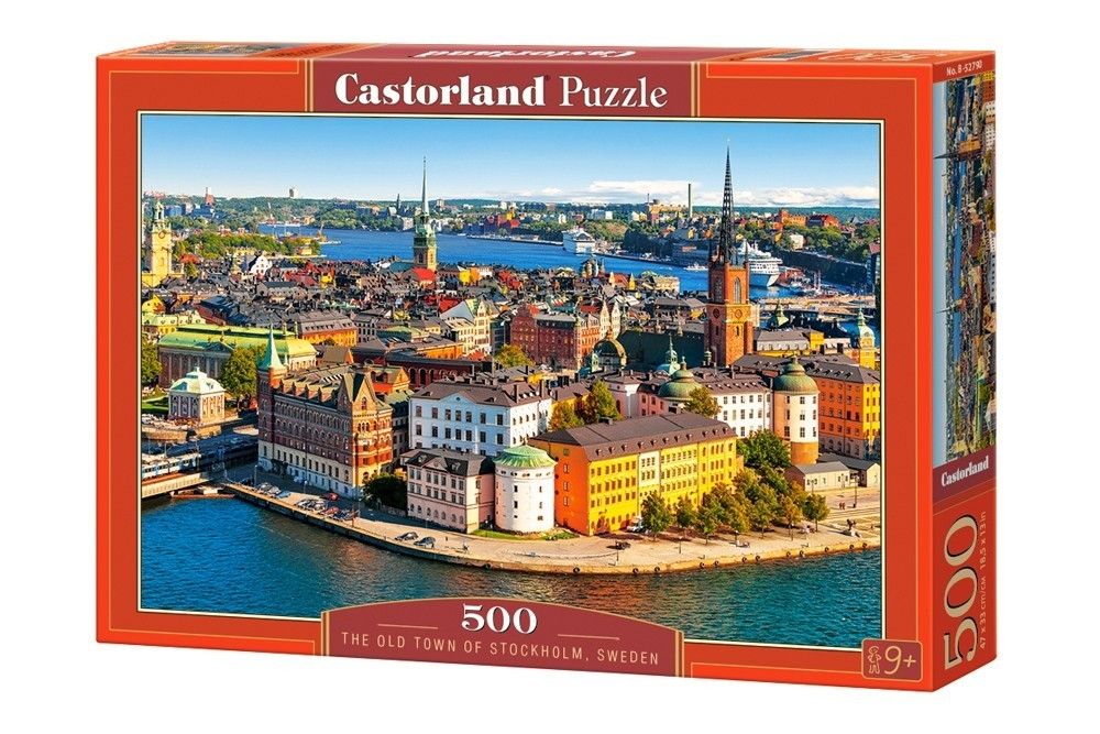 Puzzle Castorland 500 dílků - Stockholm 52790