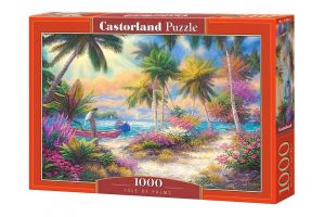 Puzzle Castorland  1000 dílků - Palmový ostrov  103942
